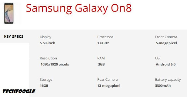 Samsung-galaxy-on8-specs