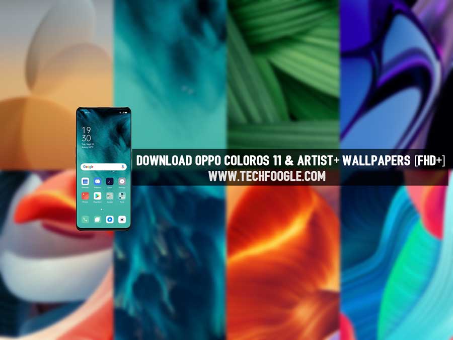 Bộ hình nền siêu đẹp có trong ColorOS 12 mới tải đi vì nó FREE