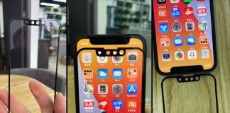 iPhone 13 Smaller notch shown in image