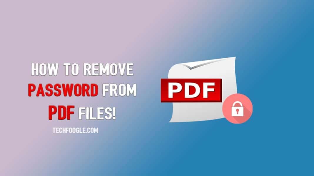 How To Remove Owner Password From Pdf Mac