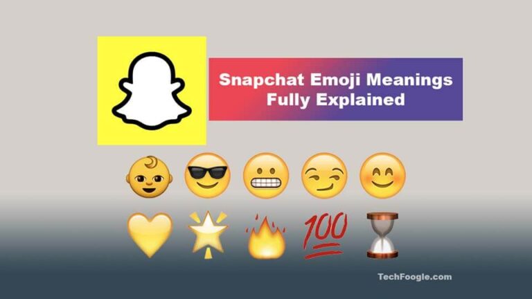 Snapchat Emoji Meanings: Fully Explained - TechFoogle