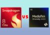 Snapdragon 8 Elite vs Dimensity 9400