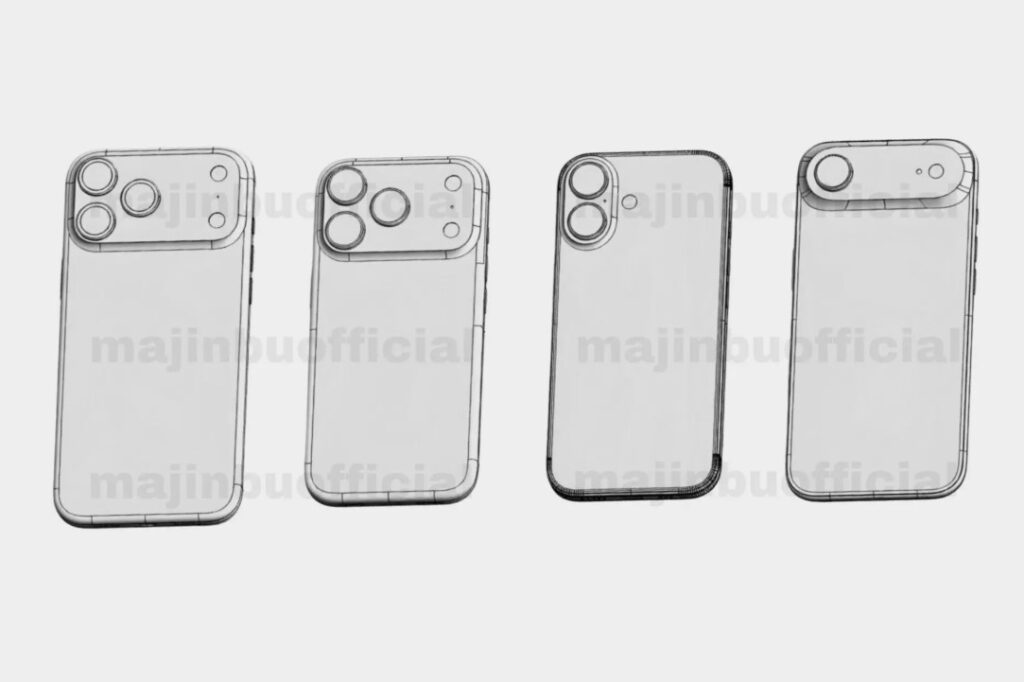 New iPhone 17 Renders Leak: Stunning Pill-Shaped Camera Design Across All Models! 1 iPhone 17 Leaked CAD Renders