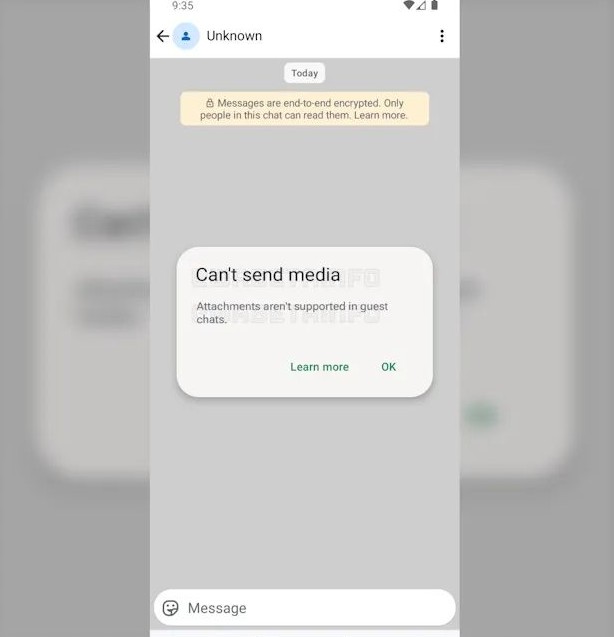 WhatsApp Guest Chats Start Small Testing For Android and IOS